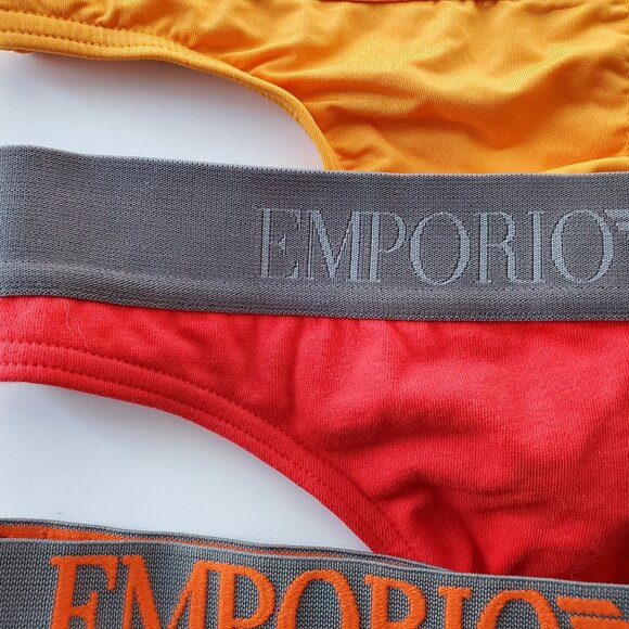EMPORIO ARMANI MEN's Thong Underwear - Medium - Three Pairs - NTWs - Picture 5 of 16